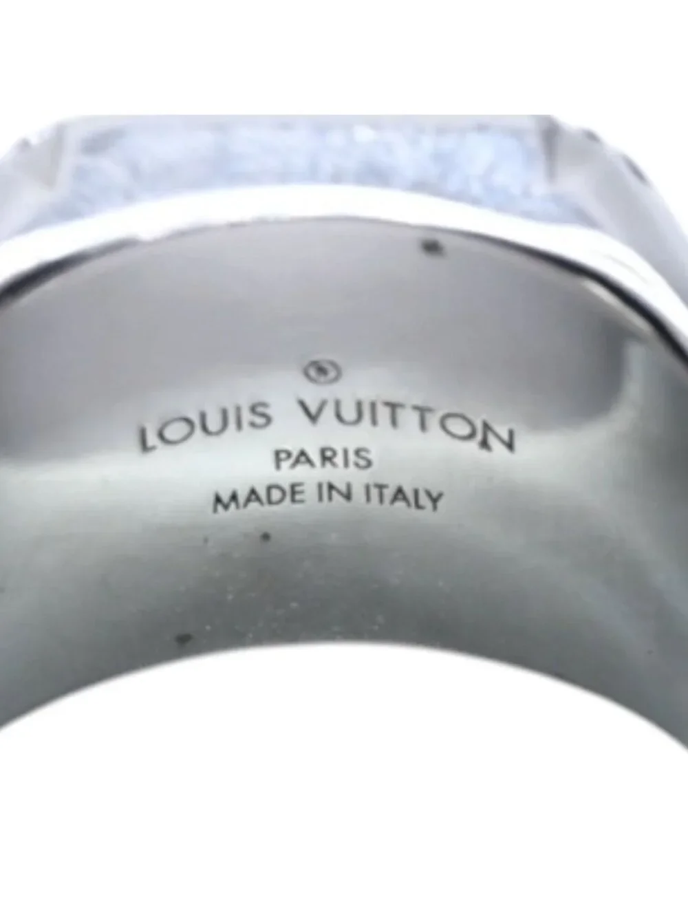 Louis Vuitton Silver Ring Signet